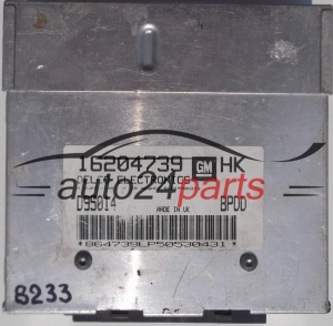 MOTORSTEUERGERÄT ECU STEUERGERAT OPEL CORSA B 1.2, DELCO 16204739 HK, 16204739HK, D95014, BPDD