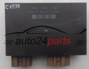 CONFORT MODULE VW SEAT SKODA HELLA 5DK 007 697-01, 5DK00769701, 3B0 959 796, 3B0959796 