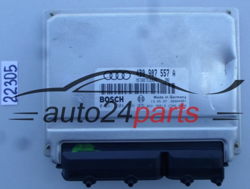 KOMPUTER STEROWNIK SILNIKA AUDI A6 1.8 TURBO BOSCH 0 261 204 256, 0261204256, 4B0 907 557 A, 4B0907557A