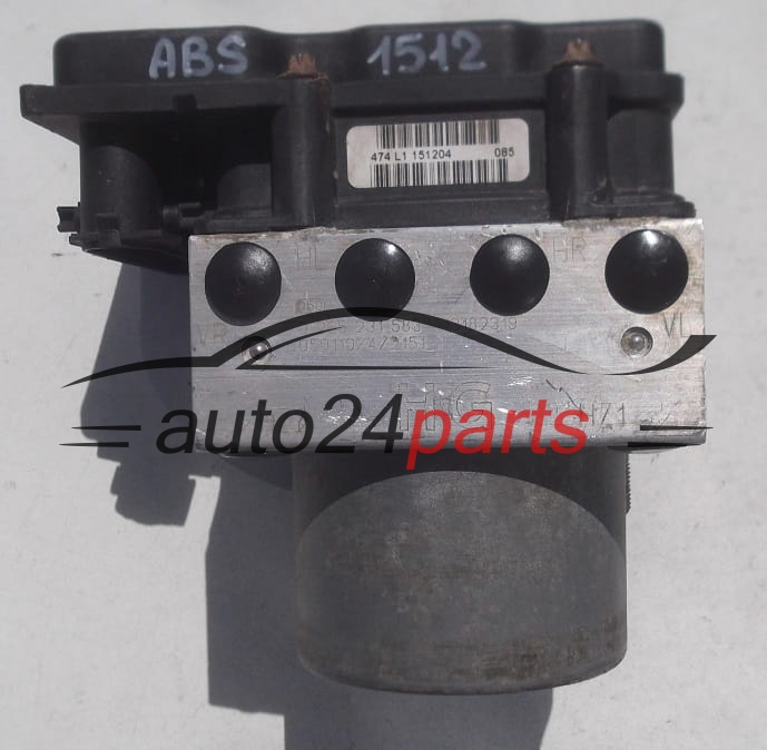 ABS POMPA I STEROWNIK OPEL CORSA C COMBO MERIVA BOSCH 0 265 231 583, 0265231583, 13182319 HG, 13182319HG, 0 265 800 443, 0265800443