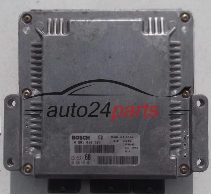ECU CENTRALITA DE MOTOR CITROEN XSARA PICASSO 2.0 HDI BOSCH 0 281 010 595, 96 420 149 80