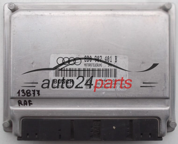 Sterownik silnika VOLKSWAGEN AUDI A4 A6 BOSCH 0261001811 8D0907401B - 13877