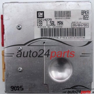 MOTORSTEUERGERÄT ECU STEUERGERAT OPEL CORSA, ASTRA, TIGRA, FIAT TEMPRA, LANCIA 1.6, 16214279 BPKA, 16214279BPKA, 159 1.58L MAN, 159158LMAN 
