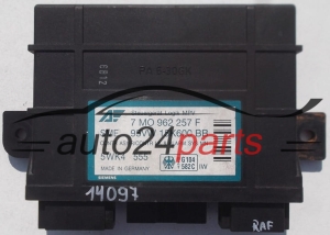 CONFORT MODULE FORD GALAXY SHARAN SIEMENS 5WK4 555, 5WK4555, 7 MO 962 257 F, 7MO962257F, SME 95VW 15K600BB