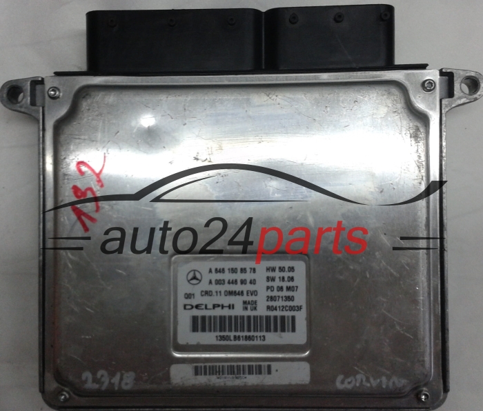 KOMPUTER STEROWNIK SILNIKA MERCEDES W211 E-KLASS 220 CDI