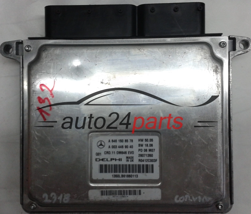 KOMPUTER STEROWNIK SILNIKA MERCEDES W211 E-KLASS 220 CDI
