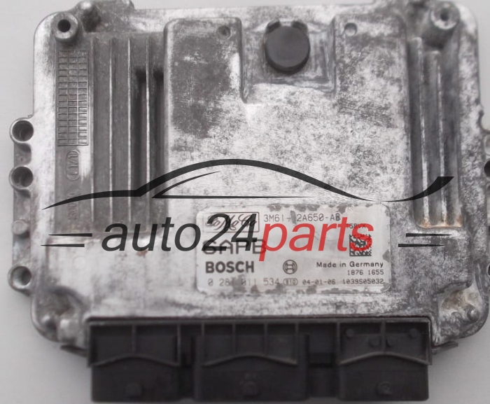 ECU CENTRALITA DE MOTOR  MAZDA 1.6 TDCI BOSCH 0 281 011 534,  FoMoCo 3M61-12A650-AB