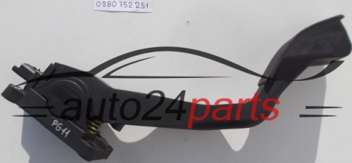 GASPEDAL POTENTIOMETR ELEKTRISCH GAS PEDAL CITROEN PEUGEOT 0 280 752 251 / 0280752251, 9646702180 