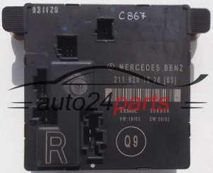 KOMFORTSTEUERGERÄT TÜR MERCEDES E-KLASSE W211 TEMIC 356806, 211 820 16 26 (03), 2118201626