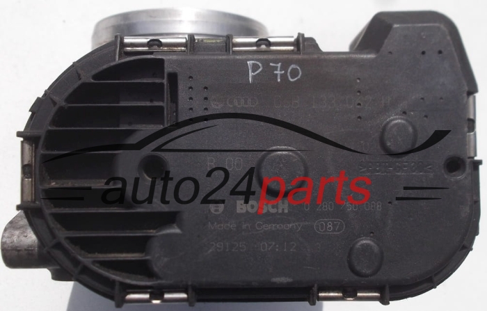 CUERPO DE MARIPOSA VOLKSWAGEN AUDI A4 A6 BOSCH 0 280 750 088, 0280750088, 06B 133 062 H, 06B133062H