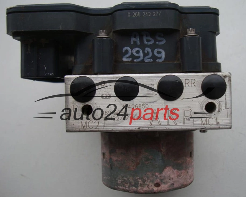 ABS POMPA I STEROWNIK OPEL MERIVA 13426850, 0 265 242 277, 0265242277, 0265956075