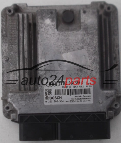 KOMPUTER STEROWNIK SILNIKA AUDI RS4 4.2 BOSCH 0 261 S02 554, 0261S02554, 8E1 910 560 D, 8E1910560 D