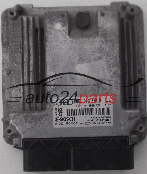KOMPUTER STEROWNIK SILNIKA AUDI RS4 4.2 BOSCH 0 261 S02 554, 0261S02554, 8E1 910 560 D, 8E1910560 D