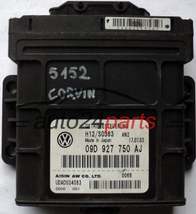 STEROWNIK SKRZYNI AUTOMATYCZNEJ PORSCHE CAYENNE 4.5 09D927750AJ, 09D 927 750 AJ - 5152