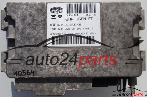 MOTORSTEUERGERÄT ECU STEUERGERAT FIAT SEICENTO 900 0.9, IAW 16FM.EC, IAW16FMEC, 46555914, 61602.095.03 E, 6160209503, IAW16FMEC/6A37-3E 