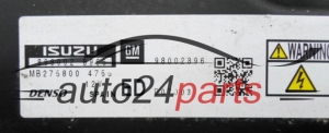 KOMPUTER STEROWNIK SILNIKA OPEL MERIVA 1.7 CDTI Denso MB2758004755, GM 98002896,  8980028965