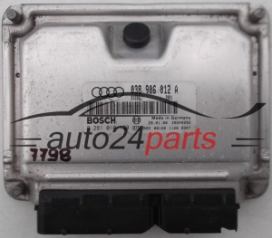 MOTORSTEUERGERÄT ECU STEUERGERAT AUDI A3 1.9 TDI, BOSCH 0 281 010 120, BOSCH 0281010120, 038 906 012 A, 038906012A