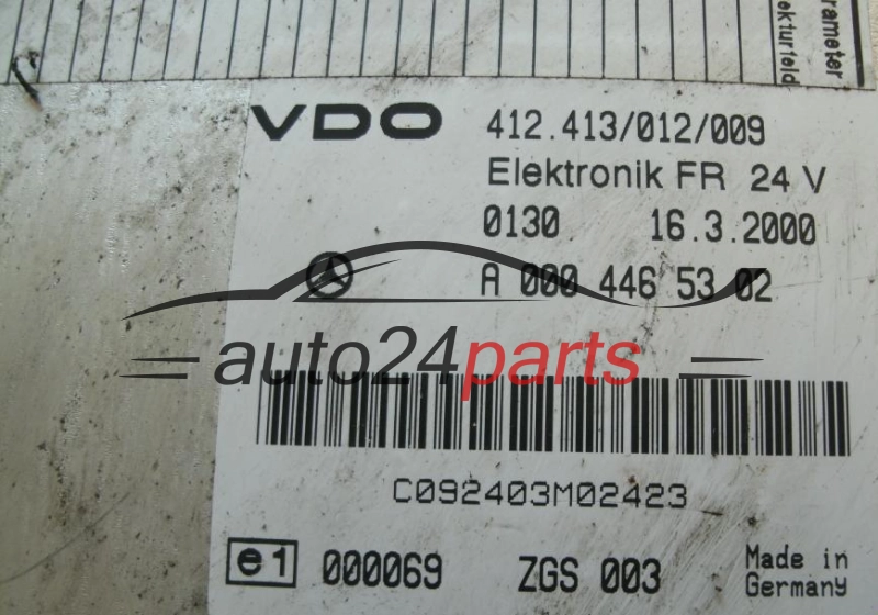 KOMPUTER STEROWNIK SILNIKA MERCEDES ACTROS A 000 446 53 02