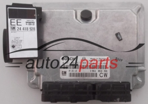 MOTORSTEUERGERÄT ECU STEUERGERÄT OPEL VECTRA B 2.0 DTI BOSCH 0 281 001 873, GM 09 136 118