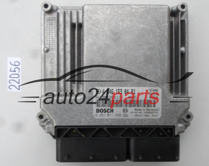 MOTORSTEUERGERÄT ECU STEUERGERAT MERCEDES VITO BOSCH 0 281 011 789, 0281011789, A 646 153 04 91, A6461530491, CR3.31 
