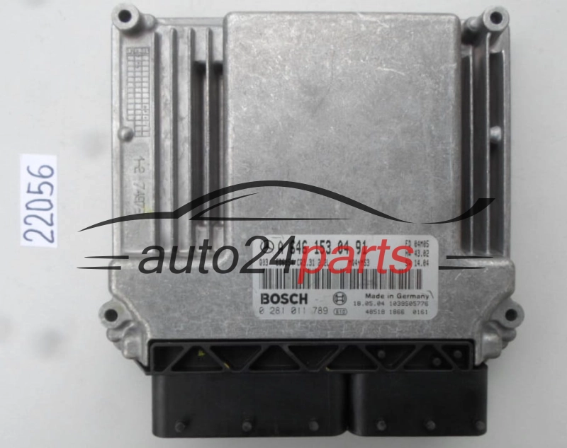 MOTORSTEUERGERÄT ECU STEUERGERAT MERCEDES VITO BOSCH 0 281 011 789, 0281011789, A 646 153 04 91, A6461530491, CR3.31 