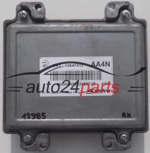 KOMPUTER STEROWNIK SILNIKA OPEL ASTRA 12647212, AA4N - 