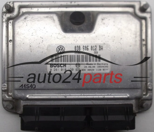 SKODA OCTAVIA 1.9 TDI ASV BOSCH 0 281 010 130, 0281010130, 038 906 012 BA, 038906012BA