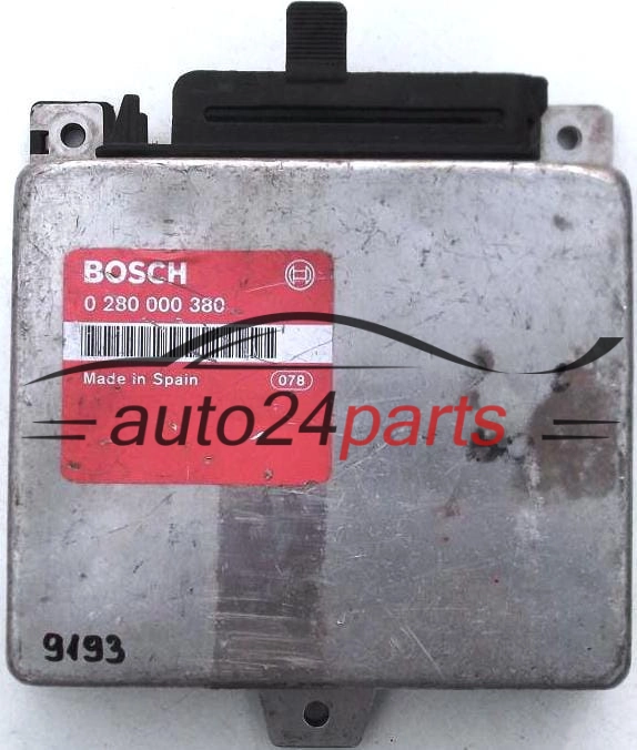 KOMPUTER STEROWNIK SILNIKA FIAT CROMA 2.0, BOSCH 0 280 000 380, 0280000380 