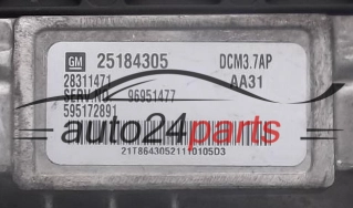 KOMPUTER STEROWNIK SILNIKA OPEL ANTARA 2.2 CDTI 25184305, 28311471, 96951477, 595172891 DCM3.7AP AA31 
