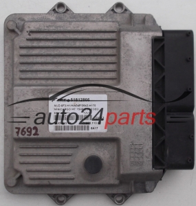 MOTORSTEUERGERÄT ECU STEUERGERAT FIAT MINI CARGO 1.3 Magneti Marelli MJD 6F3.H1, MJD6F3H1, FPT 51812866, 71600.113.01, 7160011301 