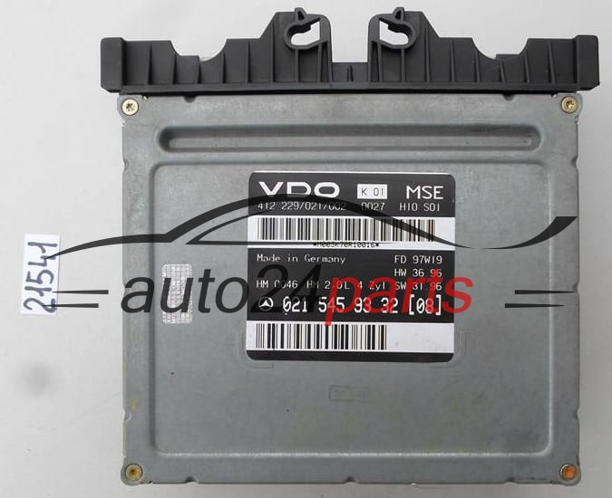 MERCEDES W202 W210 2.0 L VDO 412 229/021/002, 412229021002, 021 545 93 32 [08], 0215459332