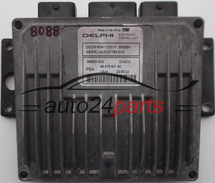 calculateur moteur pour peugeot et citroen 1.5