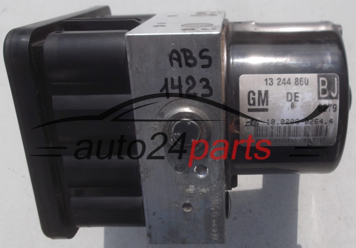 BOMBA HIDRAULICA Y CENTRALITA ABS OPEL ASTRA H ZAFIRA B GM 13 244 860 BJ, 13244860, ATE 10.0206-0264.4, 10020602644, 10.0960-0570.3, 10096005703