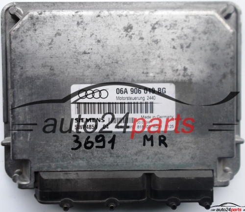 MOTORSTEUERGERÄT ECU STEUERGERÄT AUDI A3 1.6 AKL 06A906019BG, 06A 906 019 BG, SIEMENS 5WP4859 04 MOTORSTEUERUNG 2440 