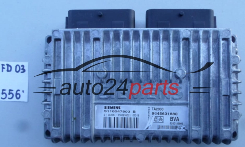 PEUGEOT 406 2.0 HDI SIEMENS S118047803B, S118047803 B, S 118047803 B, 9645631880 TA2000