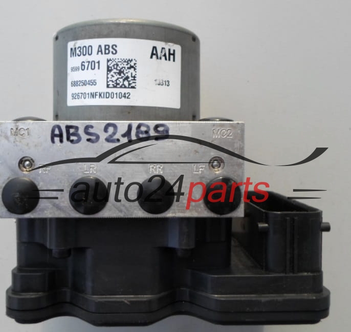 BOMBA HIDRAULICA Y CENTRALITA ABS CHEVROLET SPARK M300 MANDO 688250455