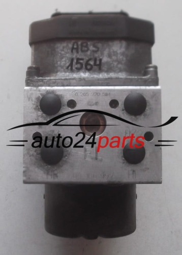 ABS HYDRAULIK-AGGREGAT MIT STEUERGERAET OPEL ASTRA BOSCH 0 265 220 584, 0265220584, 09 156 992 EL, 09156992EL, 09156992, 0 273 004 517, 0273004517