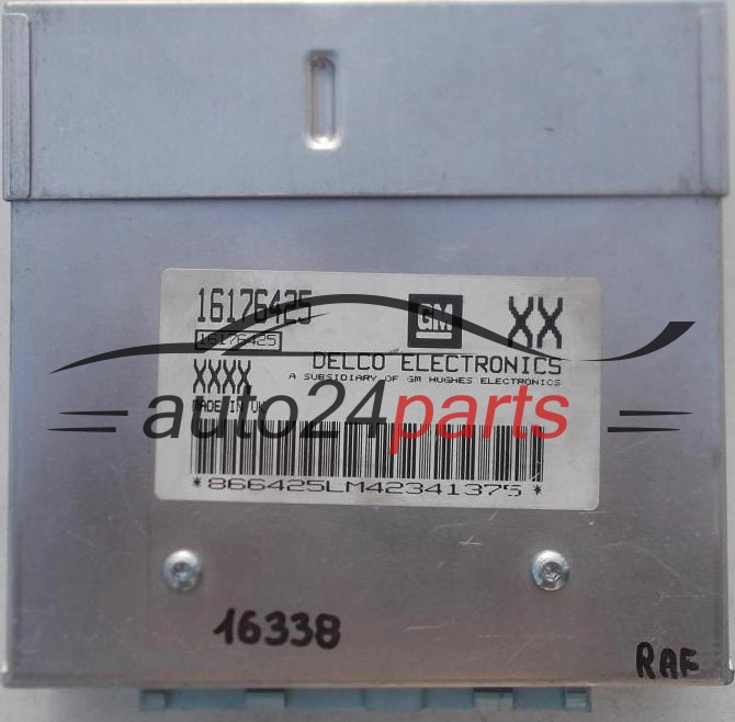KOMPUTER STEROWNIK SILNIKA OPEL ASTRA F CORSA B GM 16176425