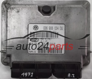 ECU CENTRALITA DE MOTOR SEAT IBIZA CORDOBA 1.4 BBZ 036906034DG, 036 906 034 DG, 6160101809, 61601.018.09, IAW4MVDG, IAW4MV.DG