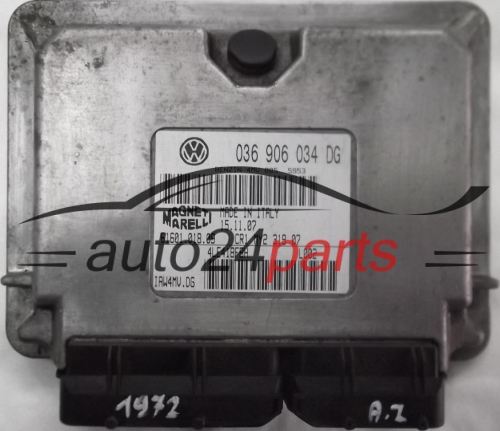 ECU CENTRALITA DE MOTOR SEAT IBIZA CORDOBA 1.4 BBZ 036906034DG, 036 906 034 DG, 6160101809, 61601.018.09, IAW4MVDG, IAW4MV.DG