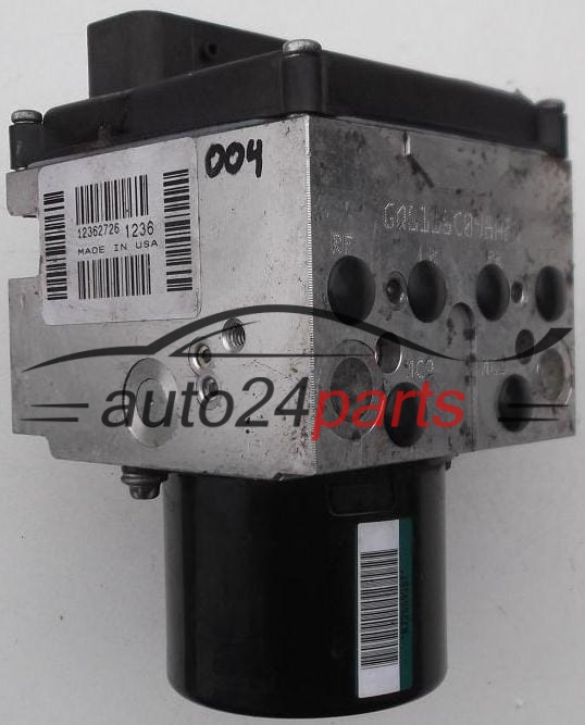ABS POMPA I STEROWNIK PEUGEOT 407 SIEMENS VDO S118676001N, TRW 15710605, 15710505E, 9661702380