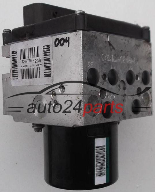 ABS POMPA I STEROWNIK PEUGEOT 407 SIEMENS VDO S118676001N, TRW 15710605, 15710505E, 9661702380