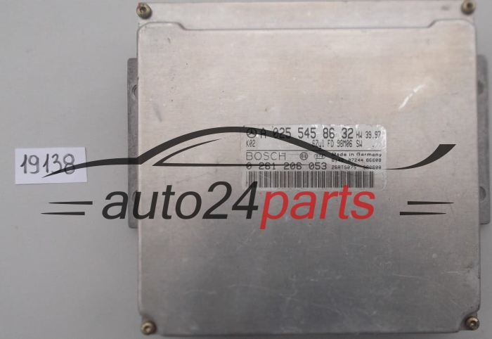 KOMPUTER STEROWNIK SILNIKA MERCEDES W211 E320 A0255458632, 0255458632, A 025 545 86 32 BOSCH 0261206053, 0 261 206 053