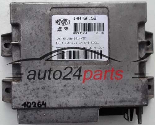 KOMPUTER STEROWNIK SILNIKA FIAT PUNTO 1.1 IAW 6F.SB, IAW6FSB, 61602.015.02, 6160201502, 7787316 