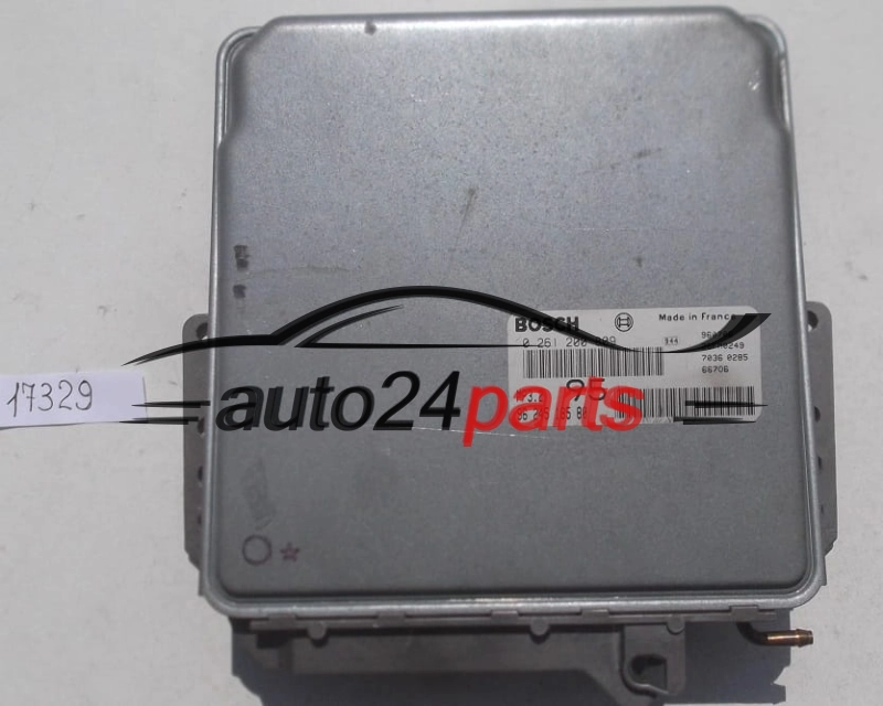 MOTORSTEUERGERÄT ECU STEUERGERAT CITROEN XANTIA 2.0 BOSCH 0 261 200 809, 0261200809, 96 245 185 80, 9624518580, MP3.2 95