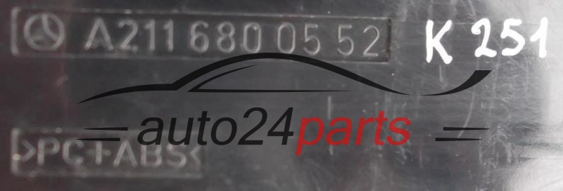 PANEL OGRZEWANIA STEROWNIK NAWIEWU REGULATOR KLIMATRONIK MERCEDES E-KLASSE A 211 680 05 52 / A2116800552