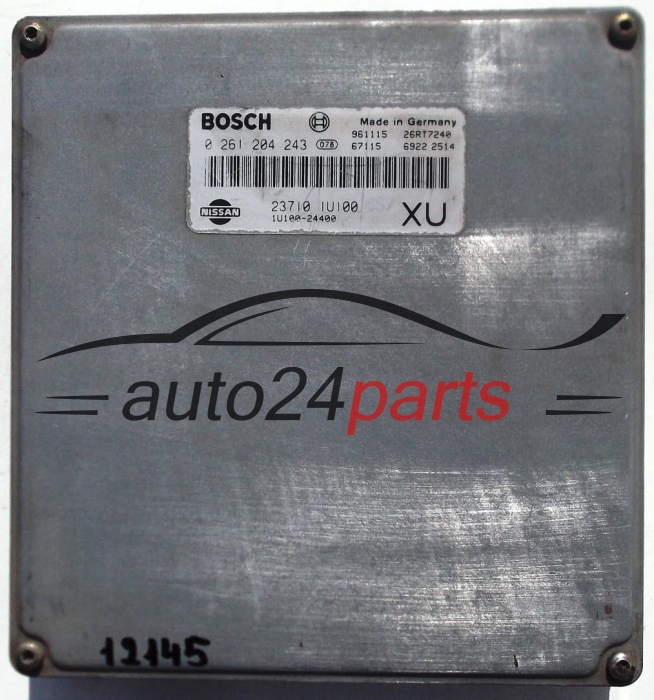 ECU CENTRALITA DE MOTOR  NISSAN MICRA 1.0 BOSCH 0 261 204 243, 23710 1U100