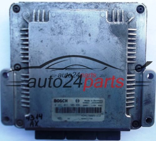 KOMPUTER STEROWNIK SILNIKA RENAULT MASTER 2.5 DCI BOSCH 0281011105 HOM8200091432