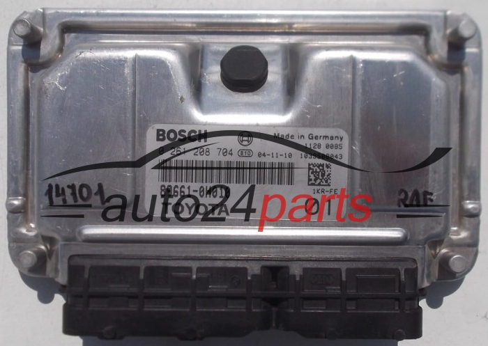 KOMPUTER STEROWNIK SILNIKA TOYOTA AYGO BOSCH 0 261 208 704