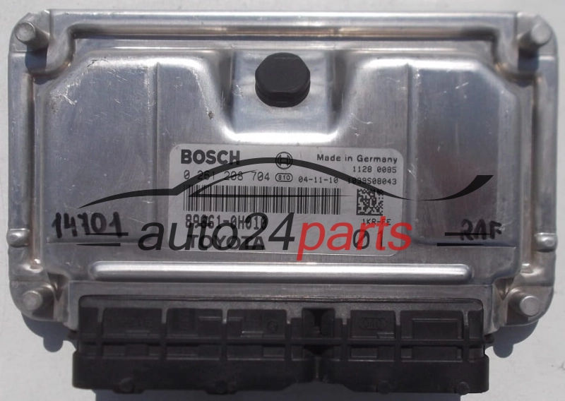 KOMPUTER STEROWNIK SILNIKA TOYOTA AYGO BOSCH 0 261 208 704